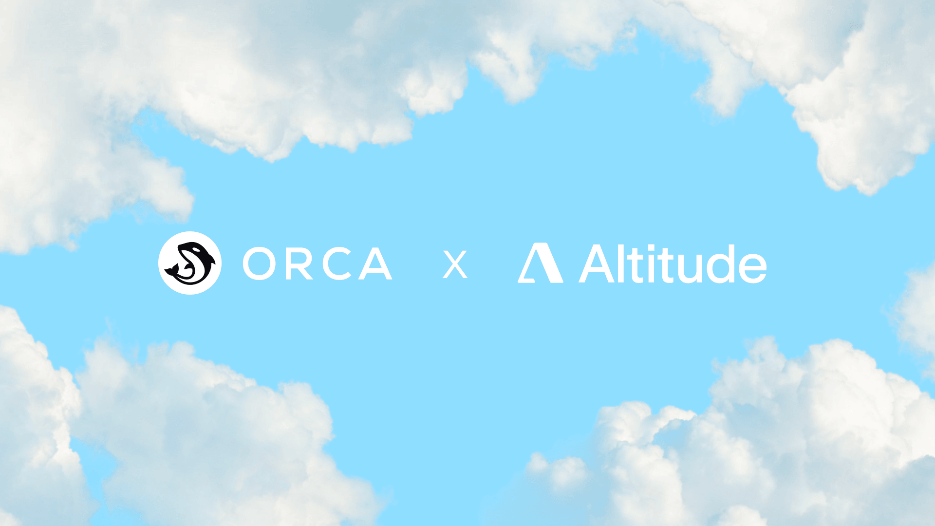 Orca logo alongside the Altitude logo, for the case study on how Orca consolidated its multi-entity finance stack into one operating account.
